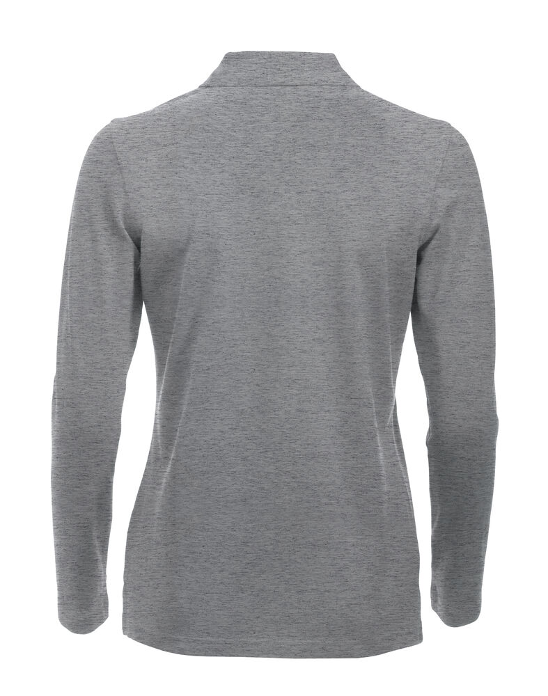 Clique - Classic Marion L/S Grijs-melange S