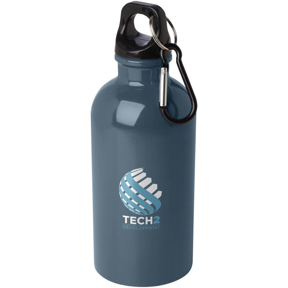 Oregon 400 ml RCS gecertificeerde enkelwandige roestvrijstalen waterfles met karabijnhaak