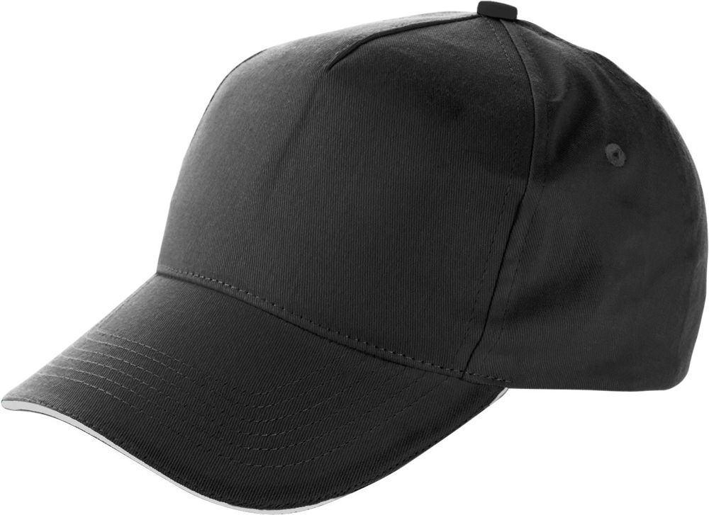 Katoenen pet Beau - Zwart