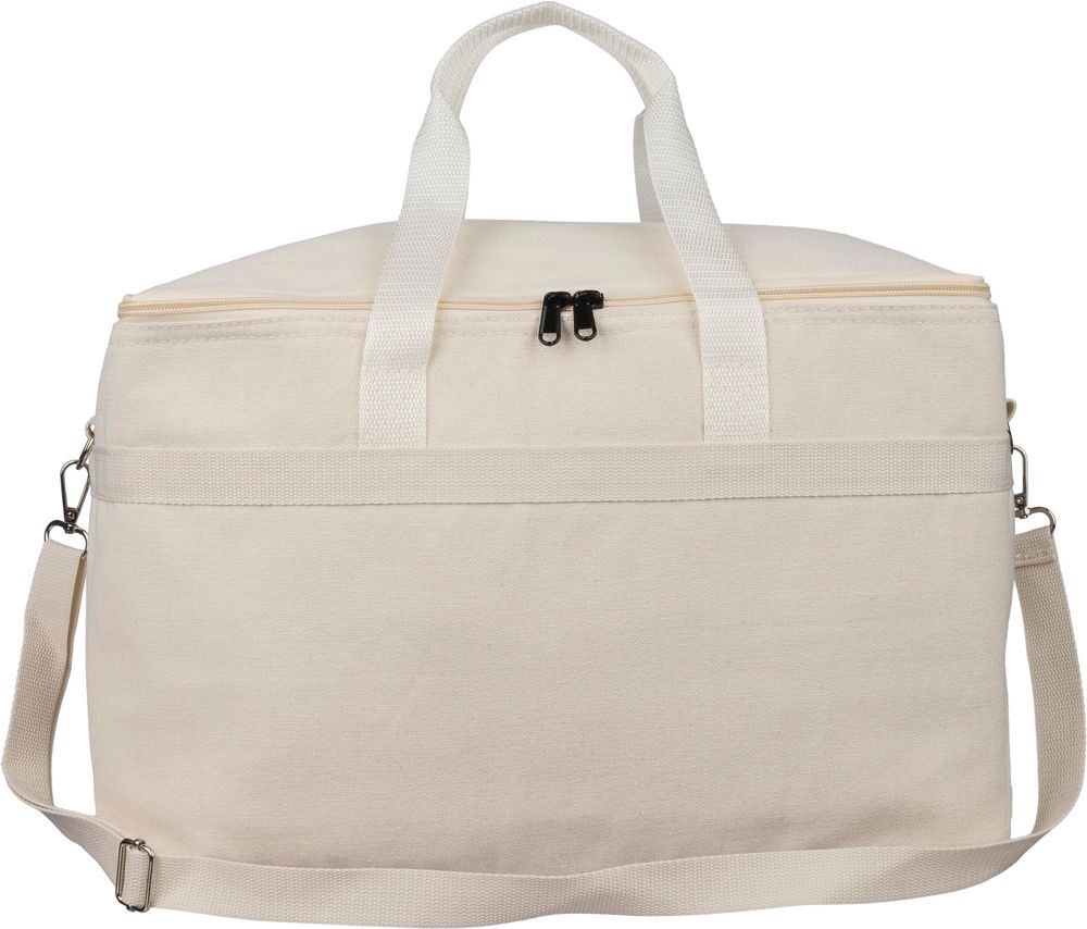 Gerecyclede polycotton (330 gsm) koeltas Luz - beige
