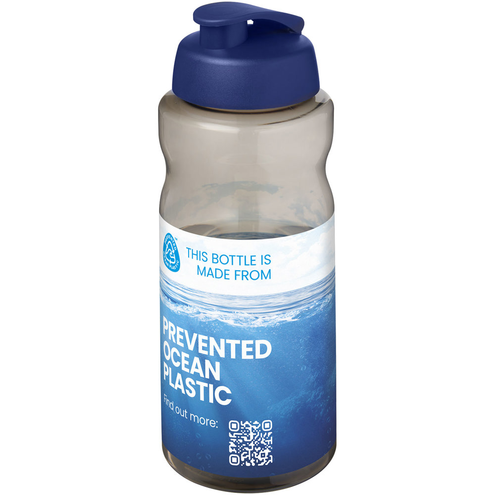 H2O Active® Eco Big Base 1 l drinkfles met klapdeksel