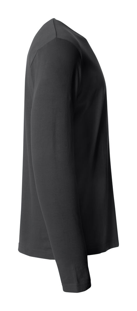 Clique - Basic-T L/S Zwart L