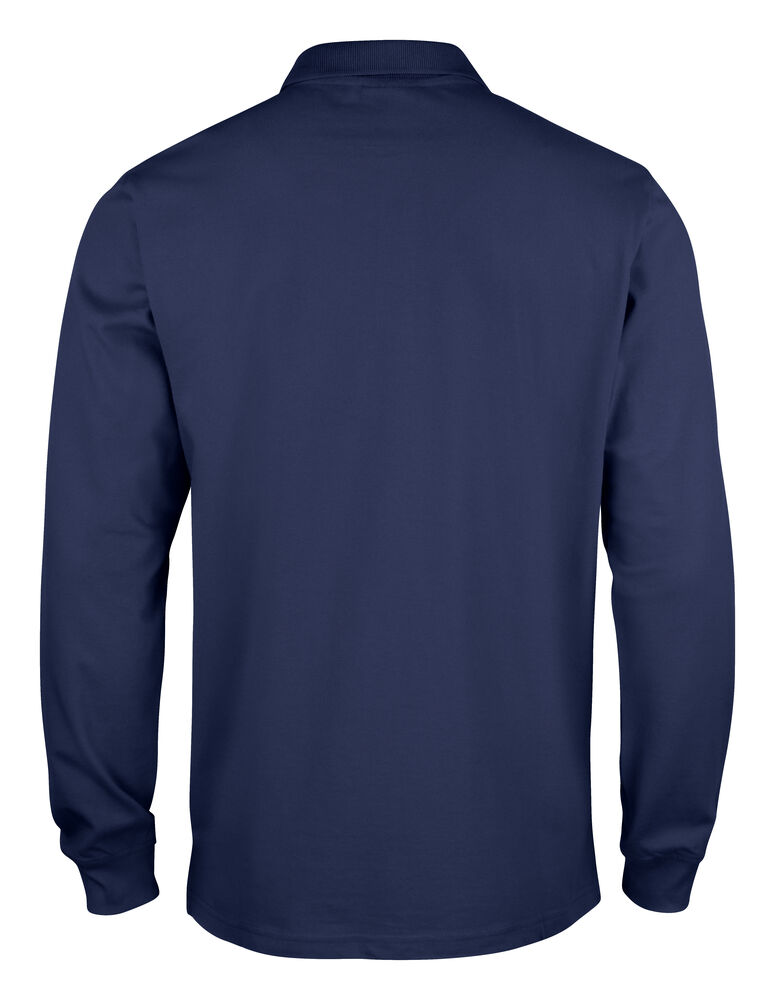 Clique - Basic Polo L/S Junior Dark Navy 120