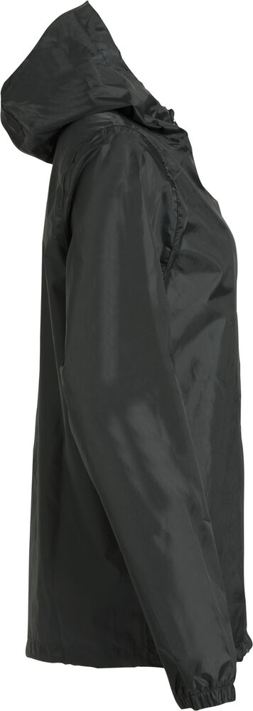 Clique - Basic Rain Jacket Zwart 4XL