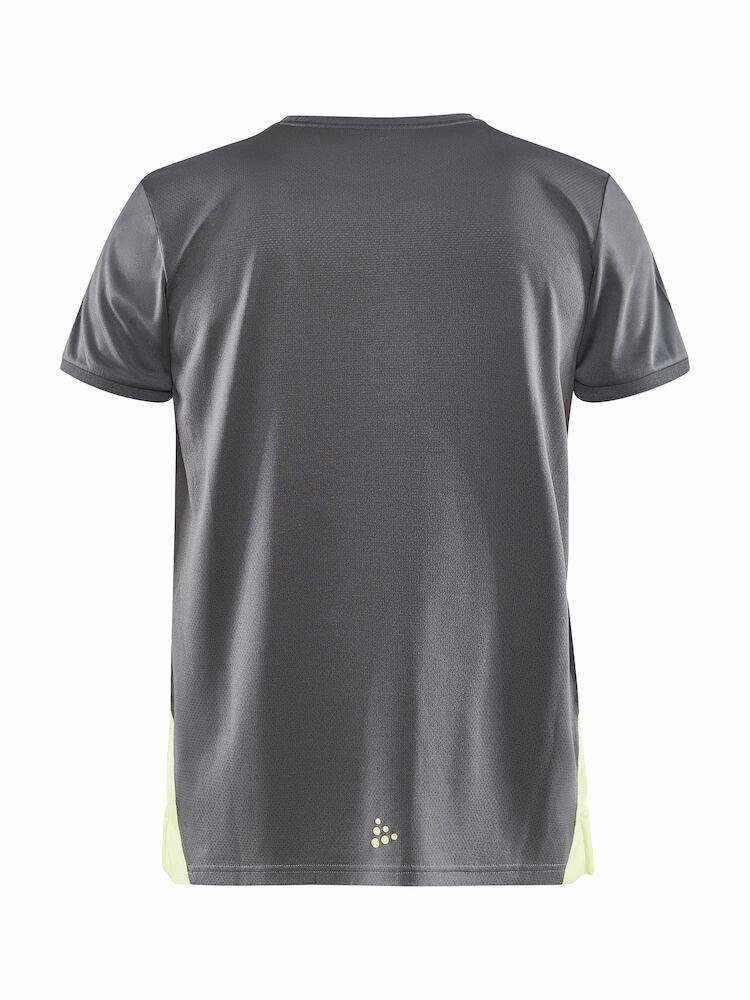 Craft - PRO Control Impact SS Tee M Granite-Giallo XXL