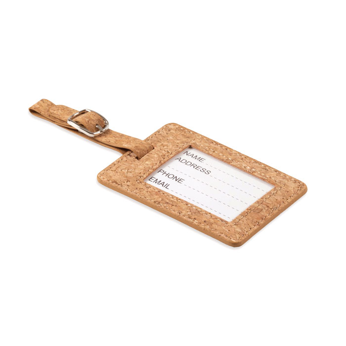 COCO - Bagagelabel van kurk