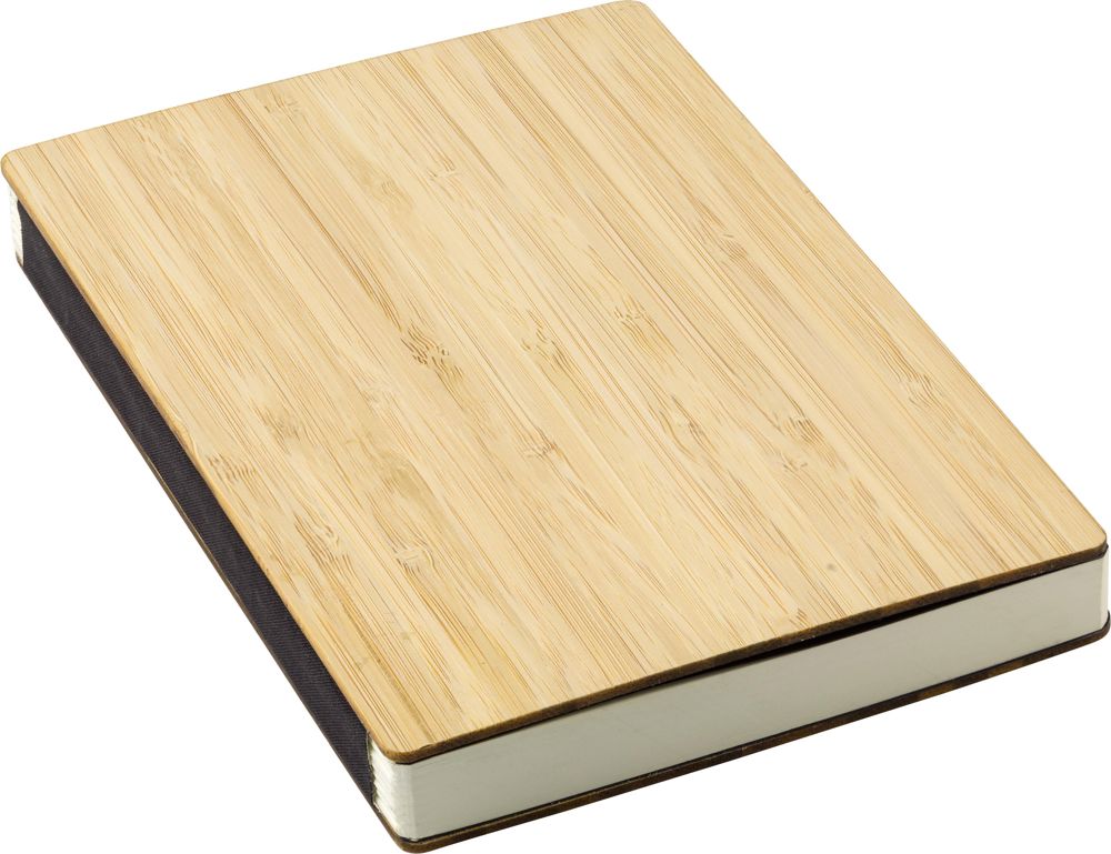 Bamboe cover notitieboek met pen Jo