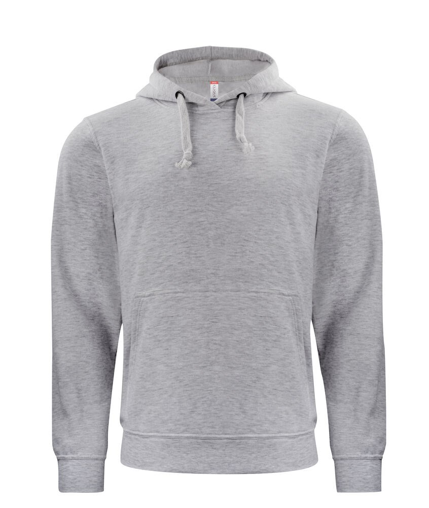 Clique - Basic Hoody - Grijs-melange