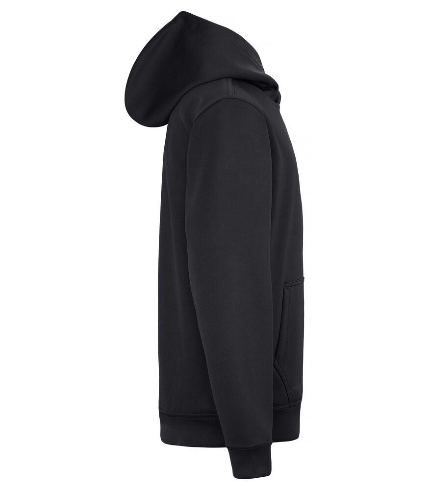 Clique - Basic Active Hoody Junior Zwart 100