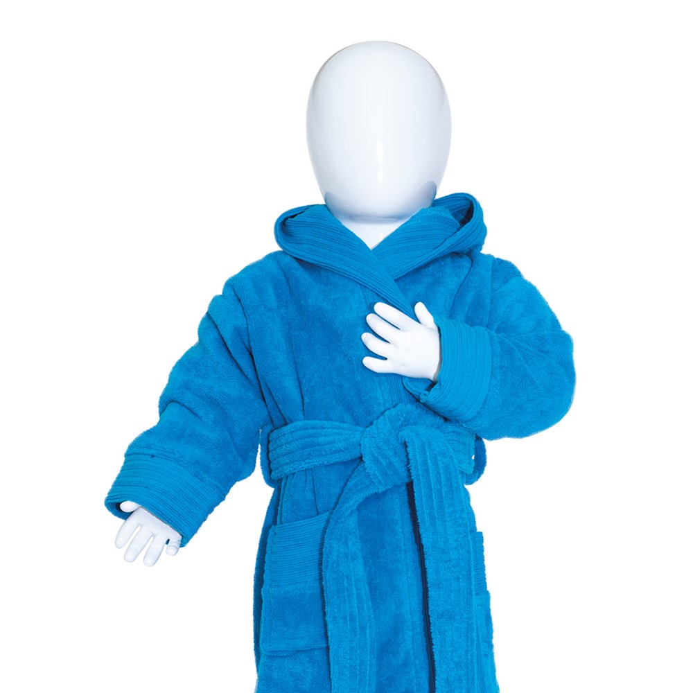 Baby Bathrobe - Turkoois