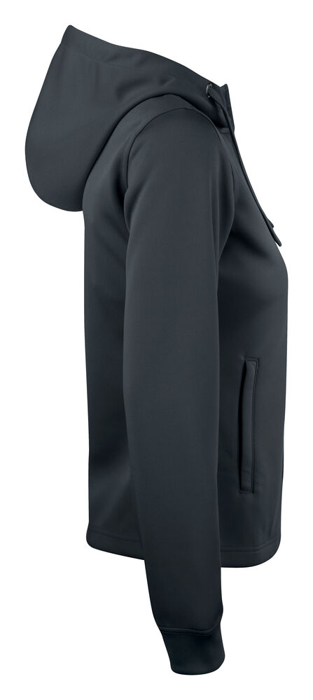 Clique - Basic Active Hoody Full Zip Women Zwart XL