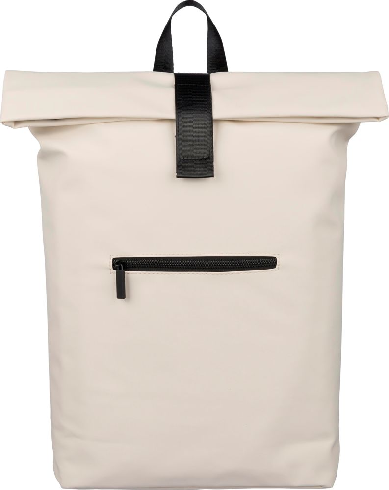 Gerecyclede PU-rugzak Naiya - beige