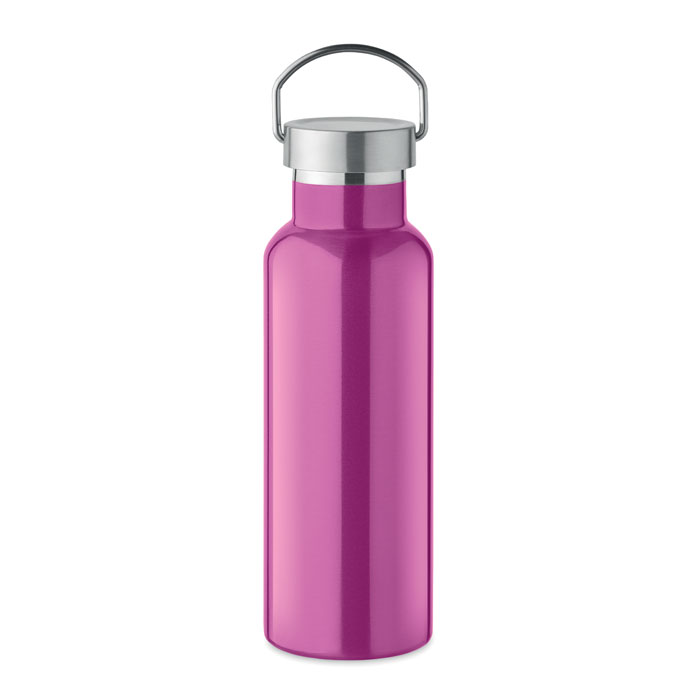 FLORENCE - Dubbelwandige fles 500 ml - Fuchsia