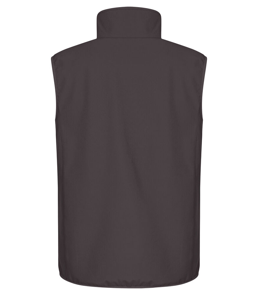 Clique - Classic Softshell Vest Donkergrijs L
