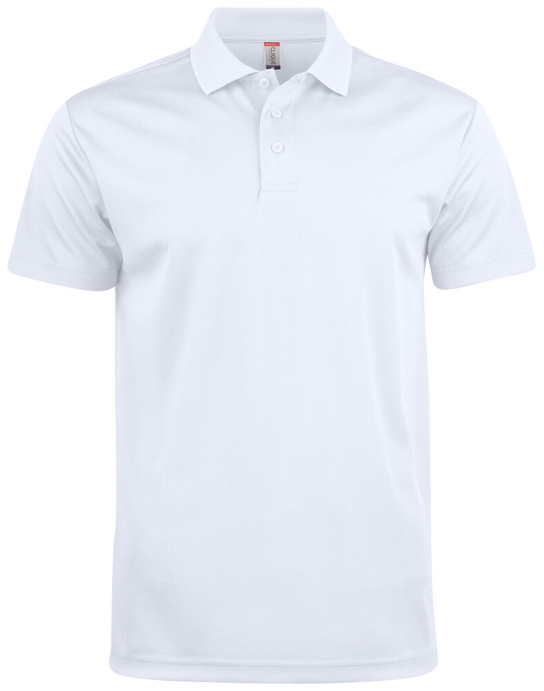 Clique - Basic Active Polo - Wit