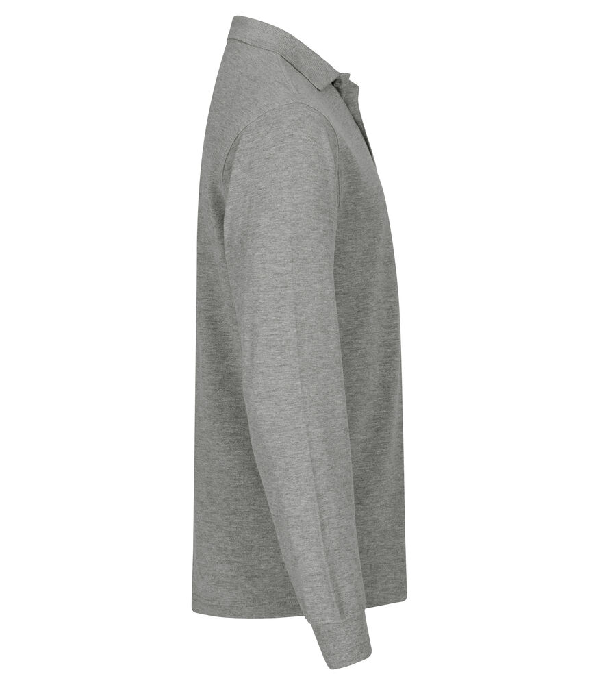 Clique - Manhattan L/S Grijsmelange 3XL