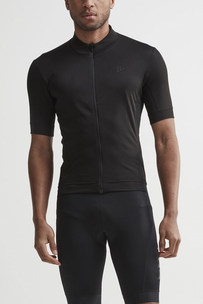 Craft - CORE Essence Jersey Tight Fit M Black S