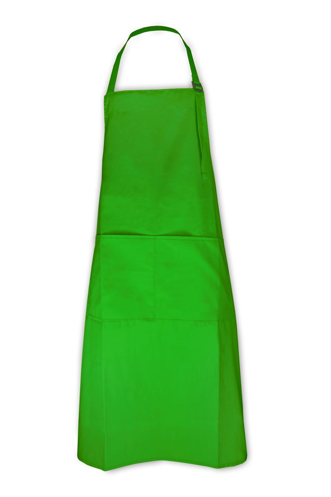 Schort - Marineblauw - Limoengroen