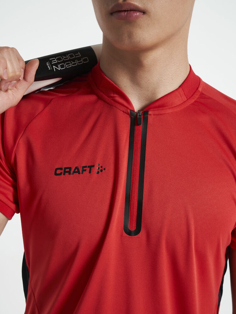 Craft - PRO Control Impact Polo M Bright Red/Black S