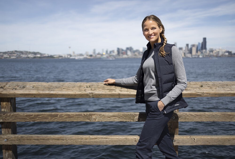 Cutter & Buck - Oak Harbor Vest Dames Zilver XS