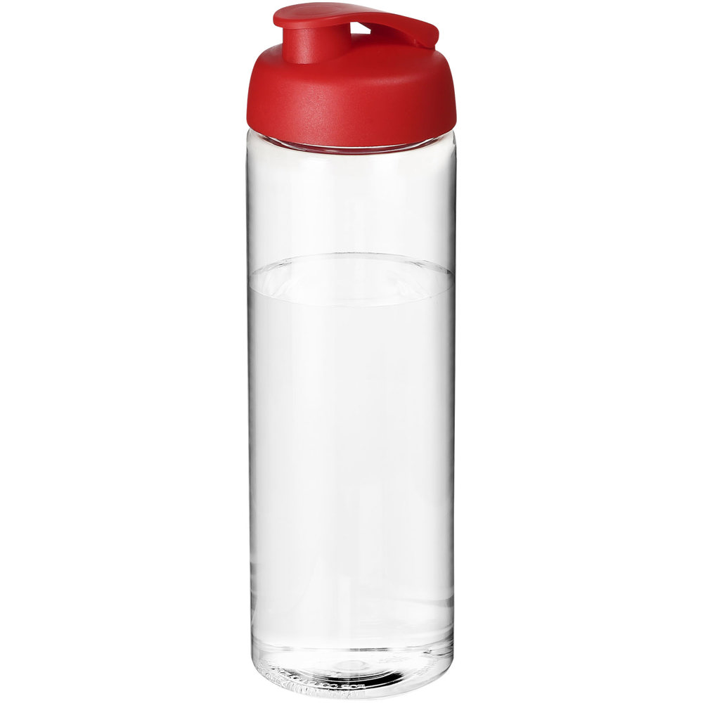 H2O Active® Vibe 850 ml sportfles met kanteldeksel - Transparent, Rood