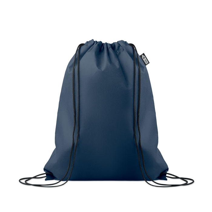 DAFFY RPET - RPET non-woven trekkoordtas - Blauw