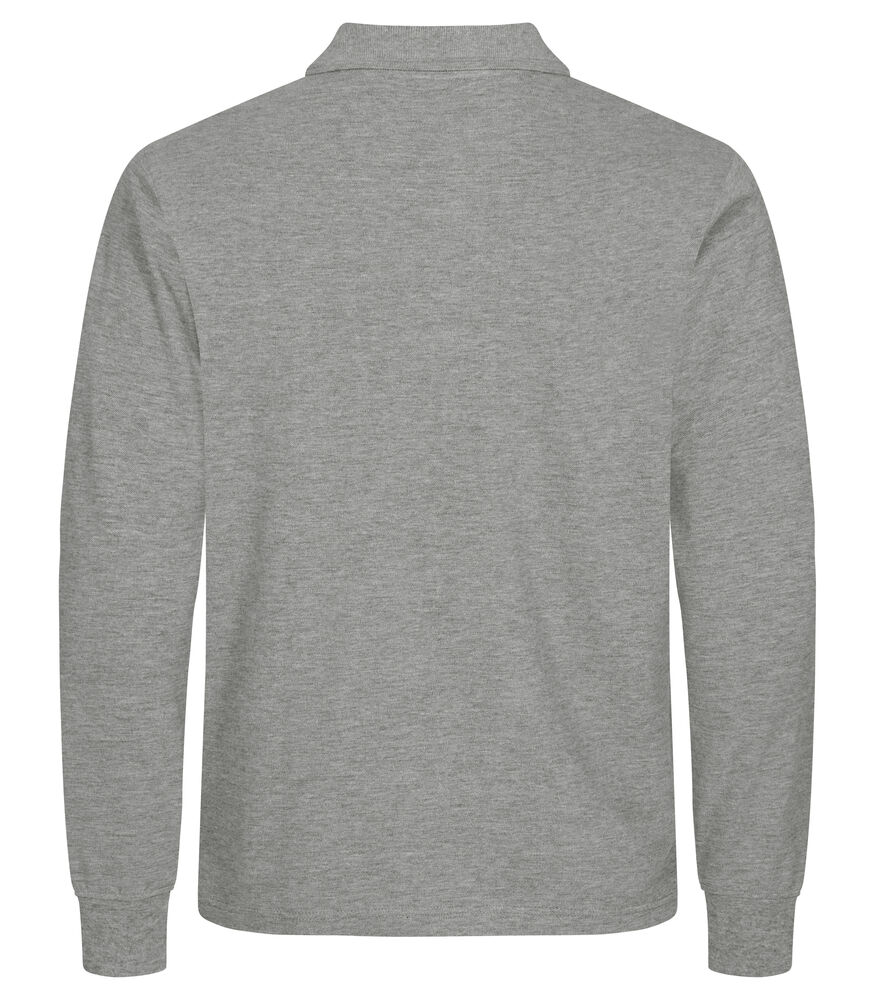 Clique - Manhattan L/S Grijsmelange 3XL