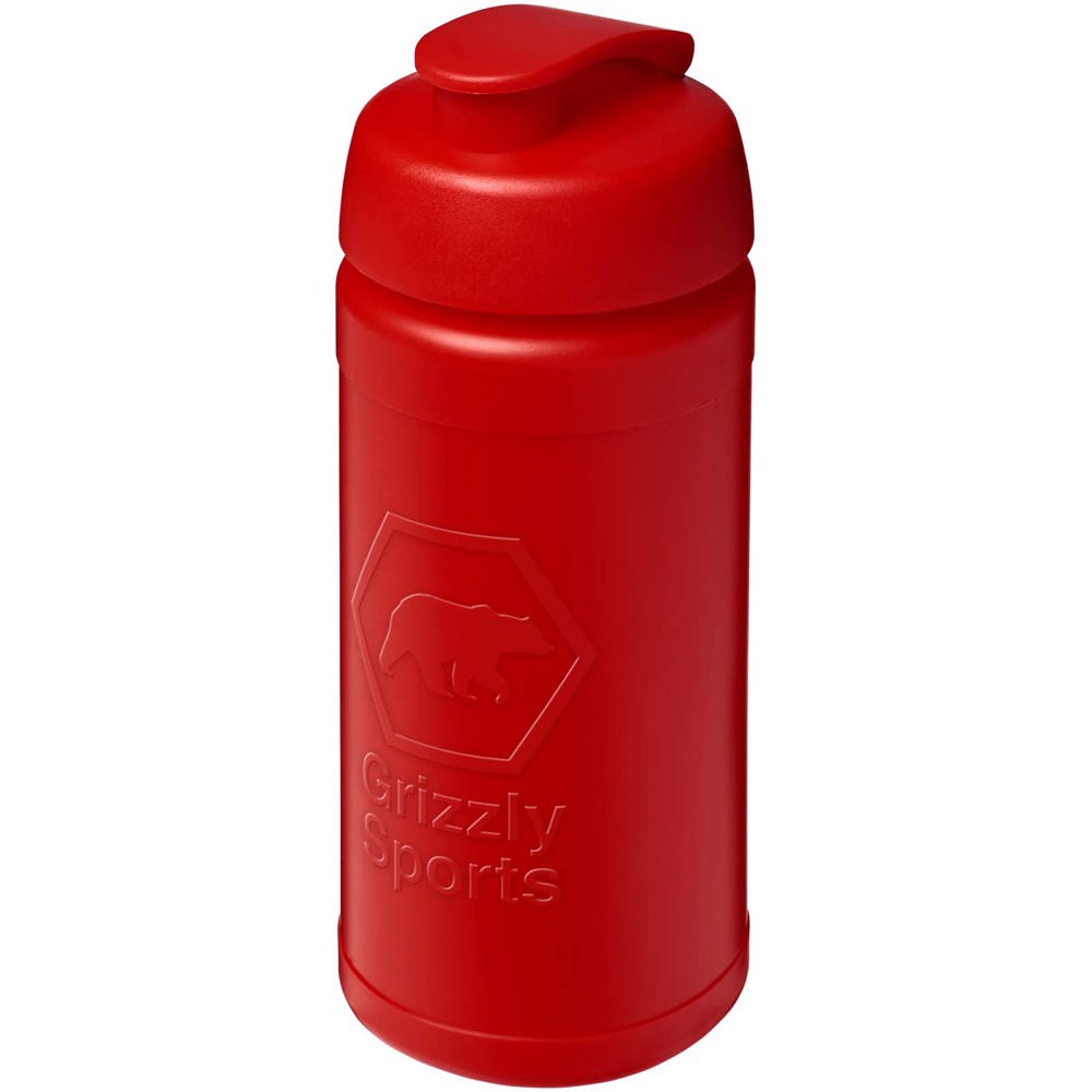 Baseline Rise 500 ml drinkfles met klapdeksel - Rood, Rood