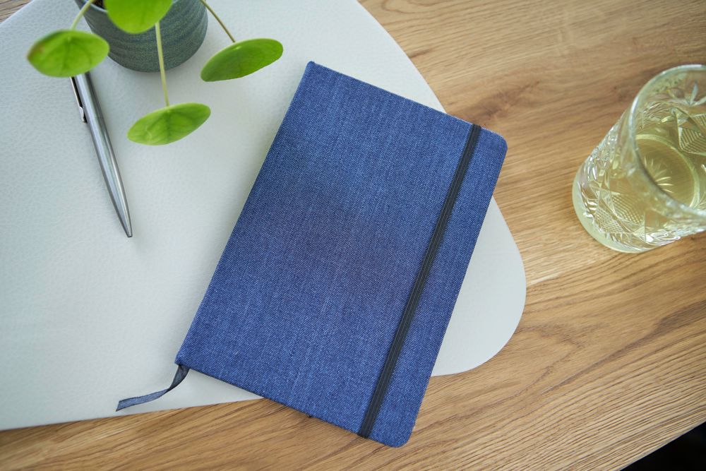 Denim notitieboekje A5 Alfred