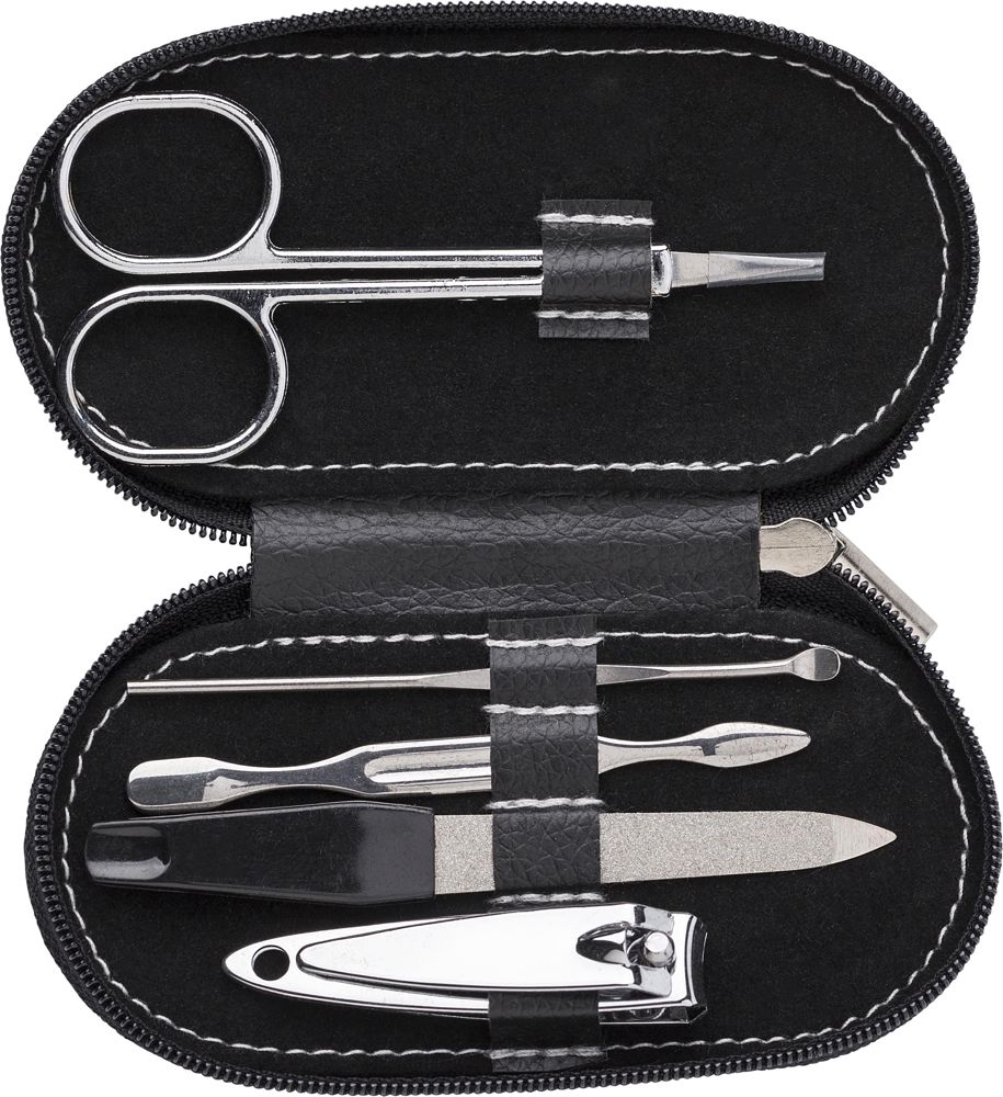 PVC etui met manicureset Blake