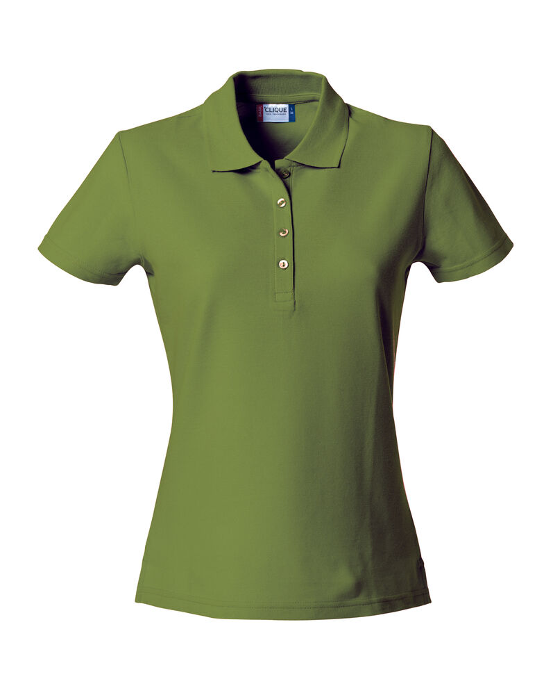 Clique - Basic Polo Women - Leger-groen