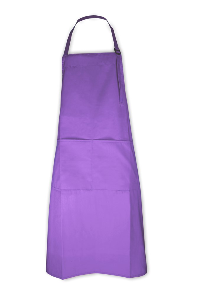 Schort - Oranje - Paars