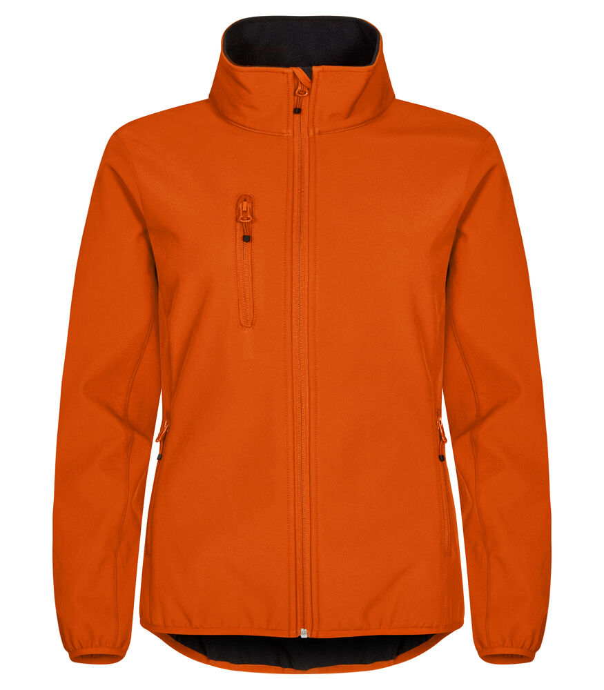 Clique - Classic Softshell Jacket Women - Diep Oranje