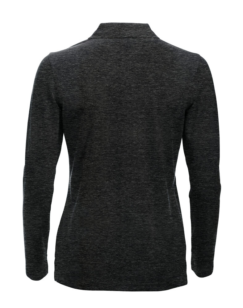 Clique - Classic Marion L/S Antraciet Melange L
