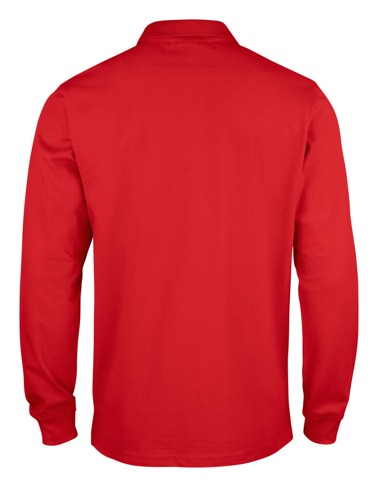 Clique - Classic Lincoln L/S Rood 3XL