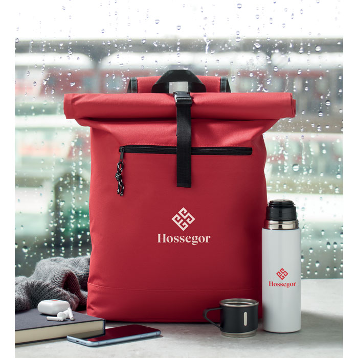 IREA - 600D polyester rolltop rugzak