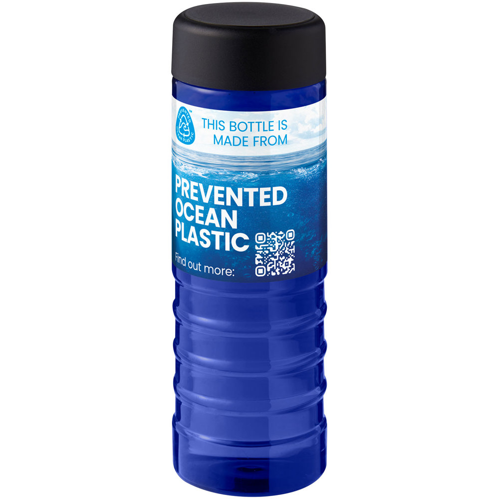 H2O Active® Eco Treble 750 ml waterfles met schroefdop