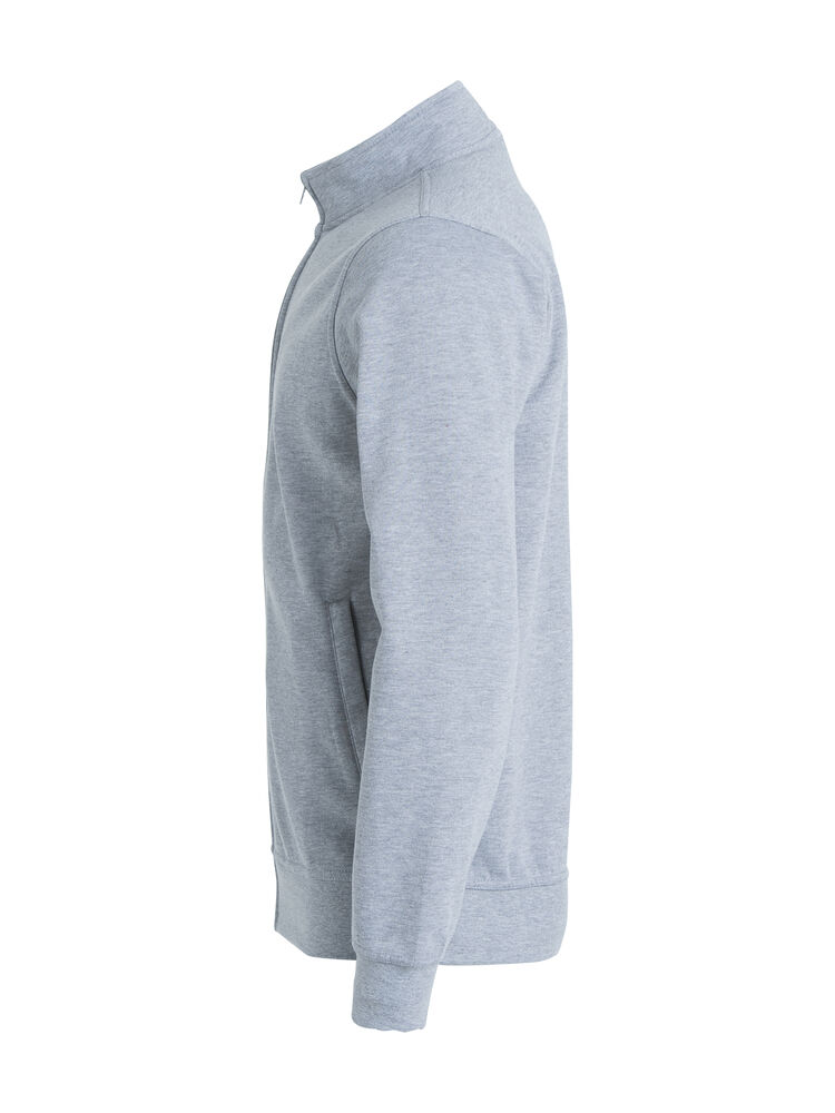 Clique - Basic Cardigan Junior Grijs-melange 140