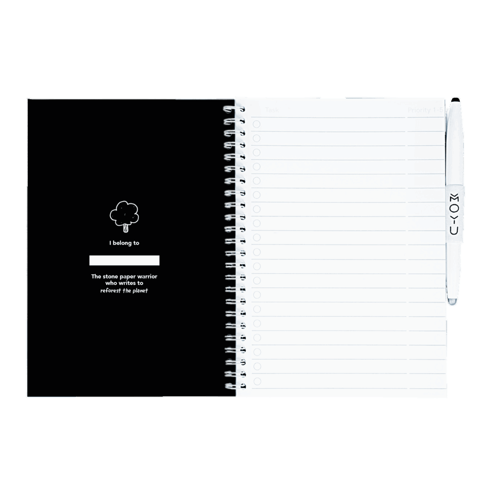 A5 notitieboek herschrijfbaar Premium hardcover