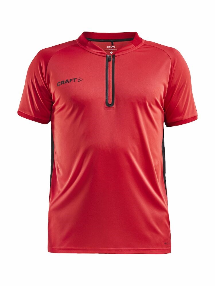 Craft - PRO Control Impact Polo M - Bright Red/Black