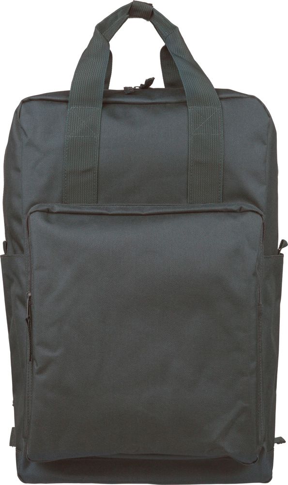Gerecyclede (900D) polyester rugzak Amalia - Grijs
