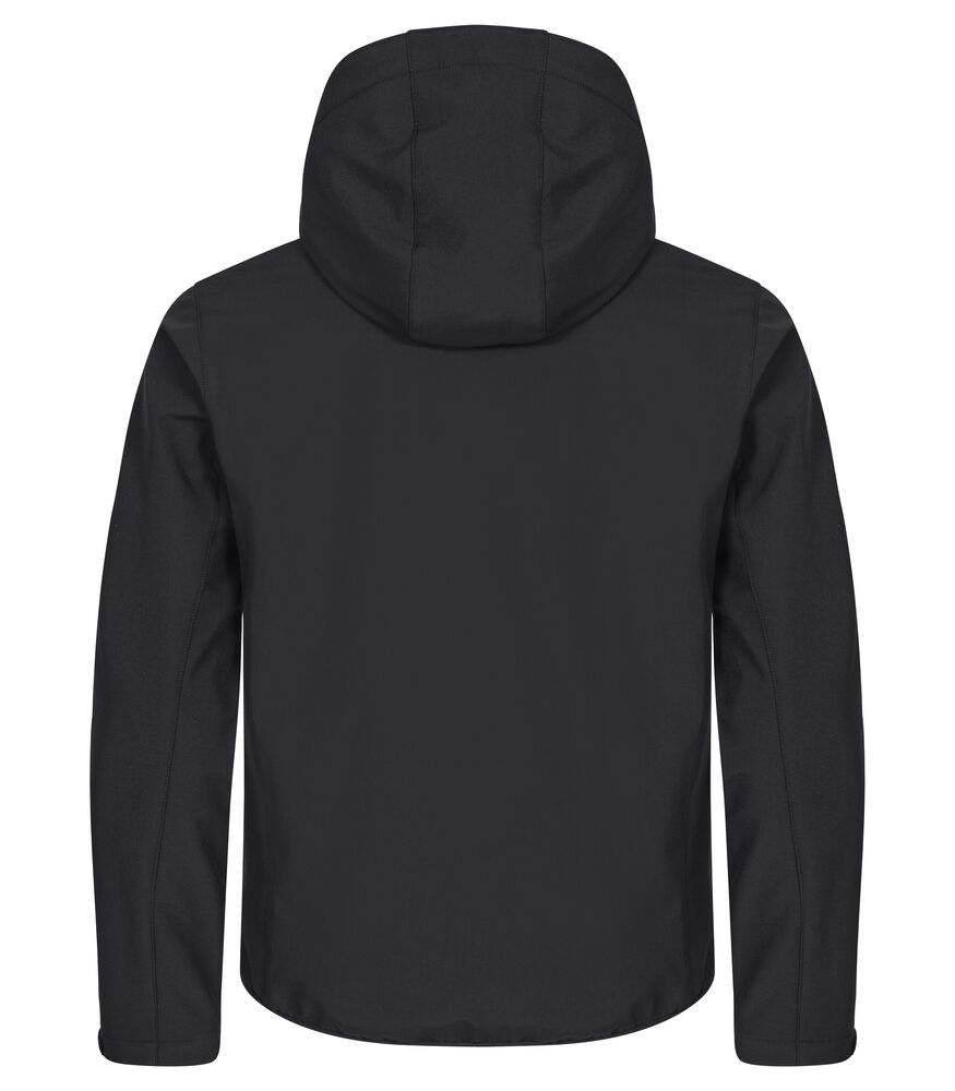 Clique - Classic Softshell Hoody Zwart M