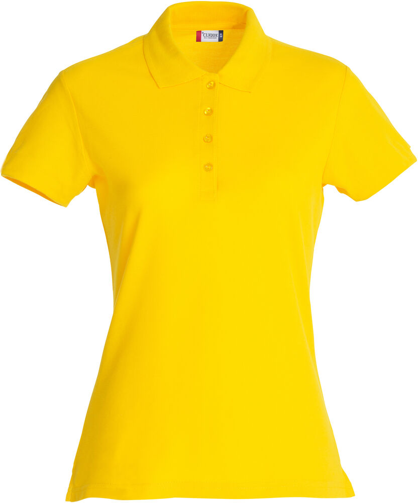 Clique - Basic Polo Women - Lemon