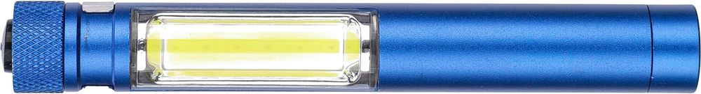 Aluminium zaklamp Beth - kobaltblauw