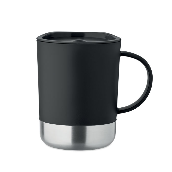 BEAKER - Enkelwandige mok 300ml - Zwart