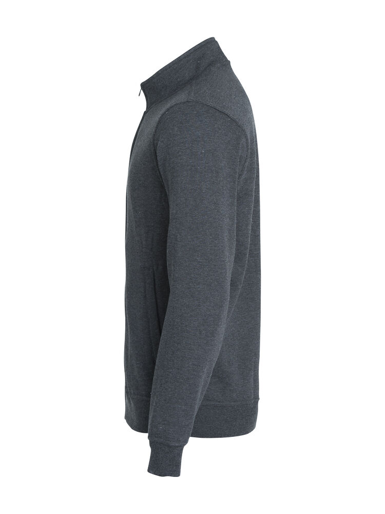 Clique - Basic Cardigan Junior Antraciet Melange 120