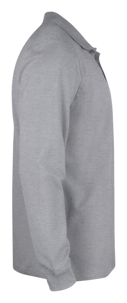 Clique - Classic Lincoln L/S Grijs-melange 4XL