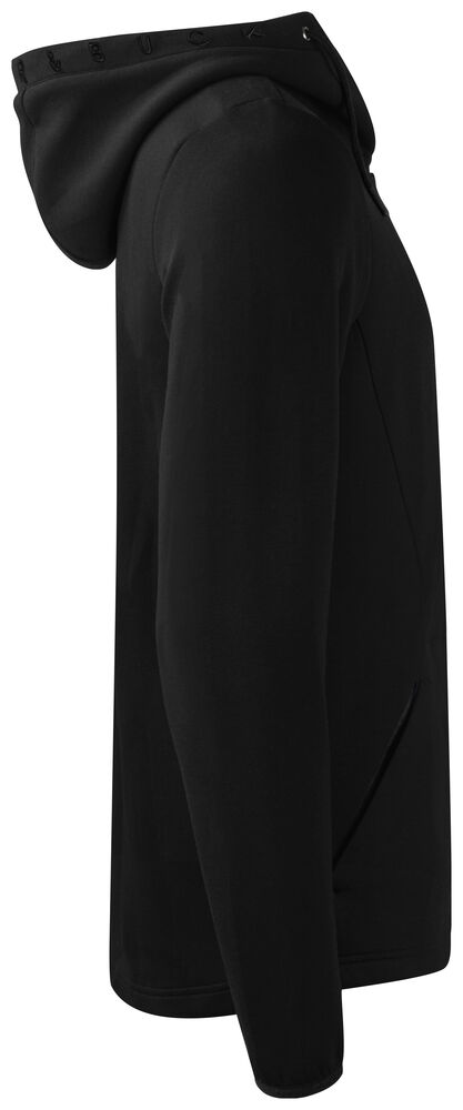 Cutter & Buck - Pemberton Hood FZ Heren Zwart XL