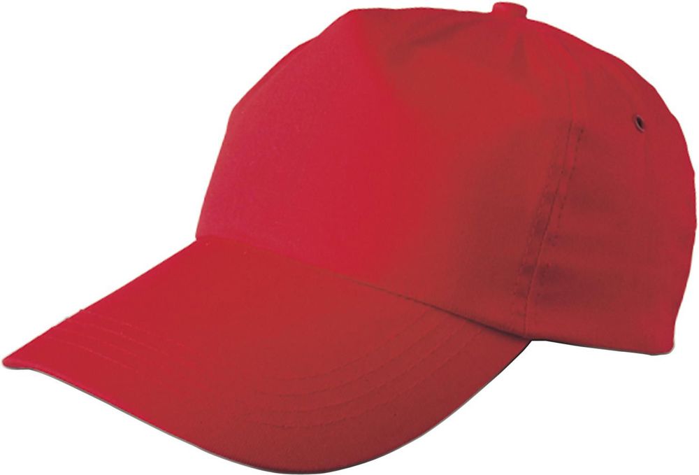 Katoenen twill pet Lisa - Rood