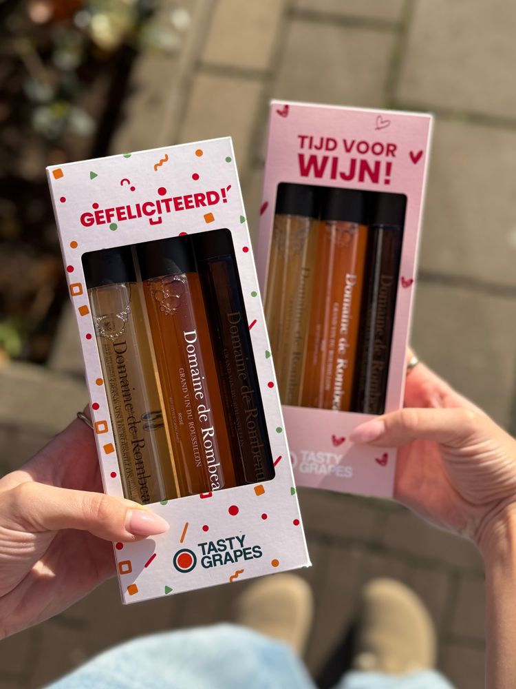 Tasty Grapes Moments proeverij "Gefeliciteerd"